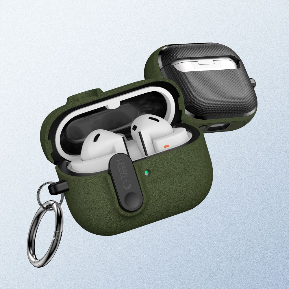 TECH-PROTECT SLIM HOOK SAMSUNG GALAXY BUDS 3 / 3 FE / 3 PRO ΛΑΔΙ ΠΡΑΣΙΝΟ - Image 4