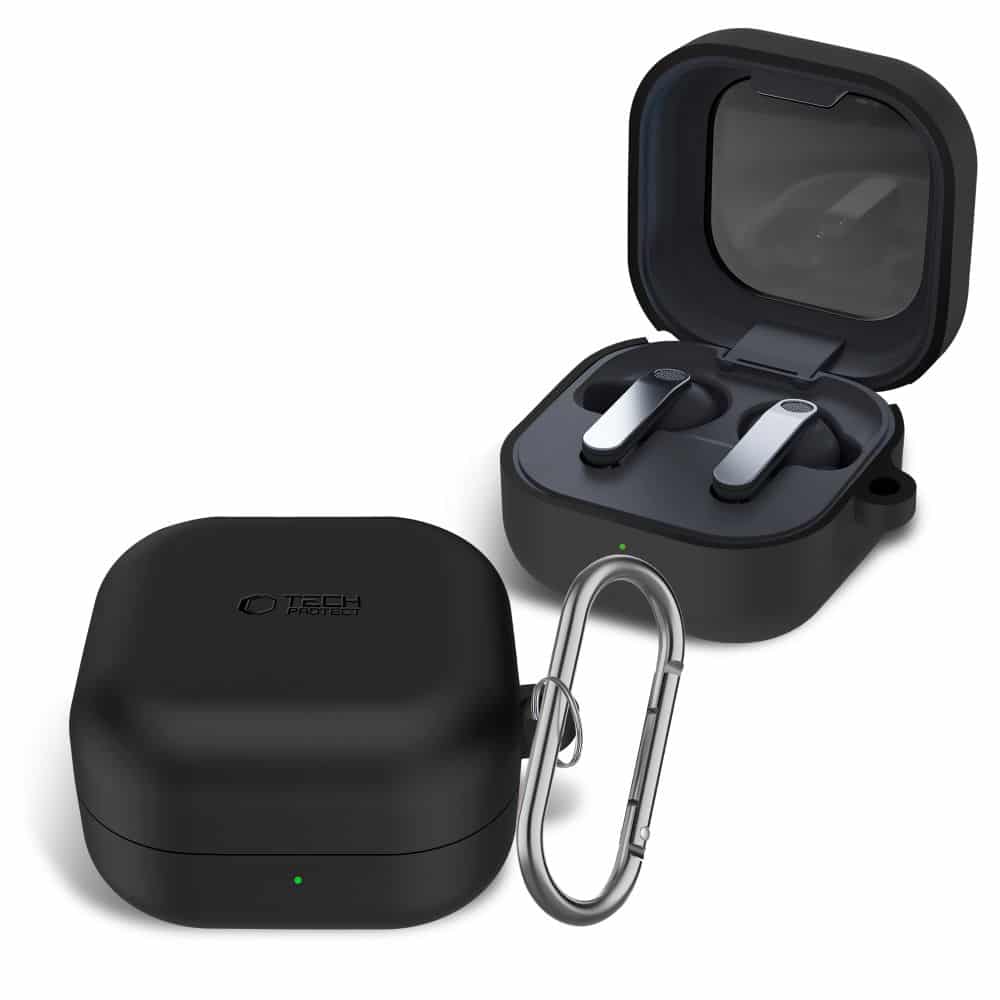Γάντζος σιλικόνης TECH-PROTECT για Samsung Galaxy Buds 4/4 Pro, μαύρο - Image 2
