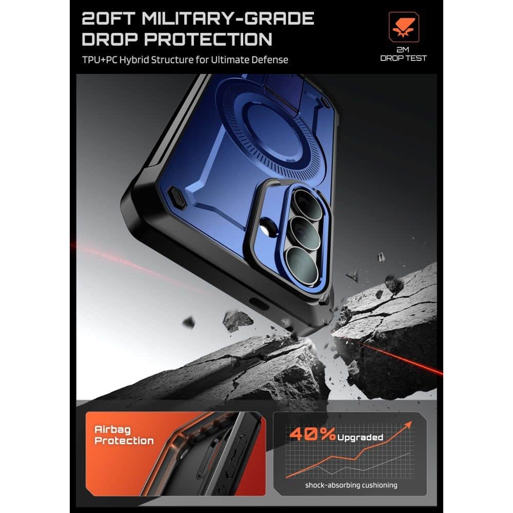 Supcase UNICORN BEETLE PRO - θήκη για Samsung Galaxy S26 - Μπλε - Image 3