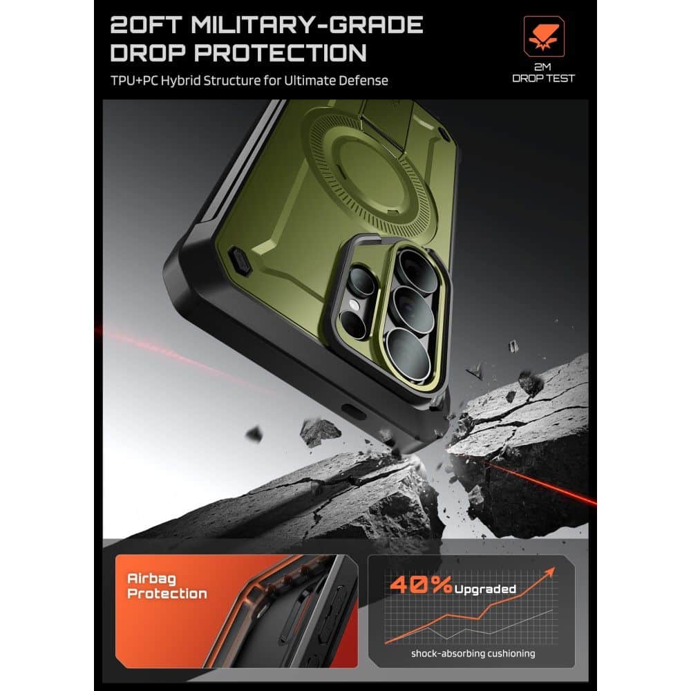 Supcase UNICORN BEETLE PRO - θήκη για Samsung Galaxy S26 Ultra - Πράσινο - Image 3