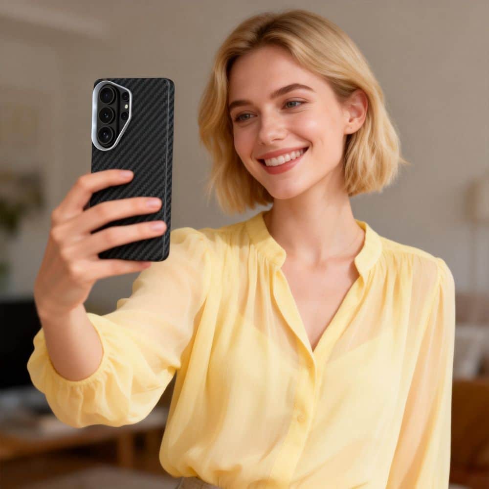 TECH-PROTECT ION CARBON - θήκη για Samsung Galaxy S26 Ultra - Μαύρο - Image 7