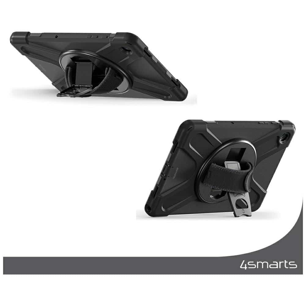 4smarts Rugged Case Grip - θήκη για Samsung Galaxy Tab A9 - Μαύρο - Image 2