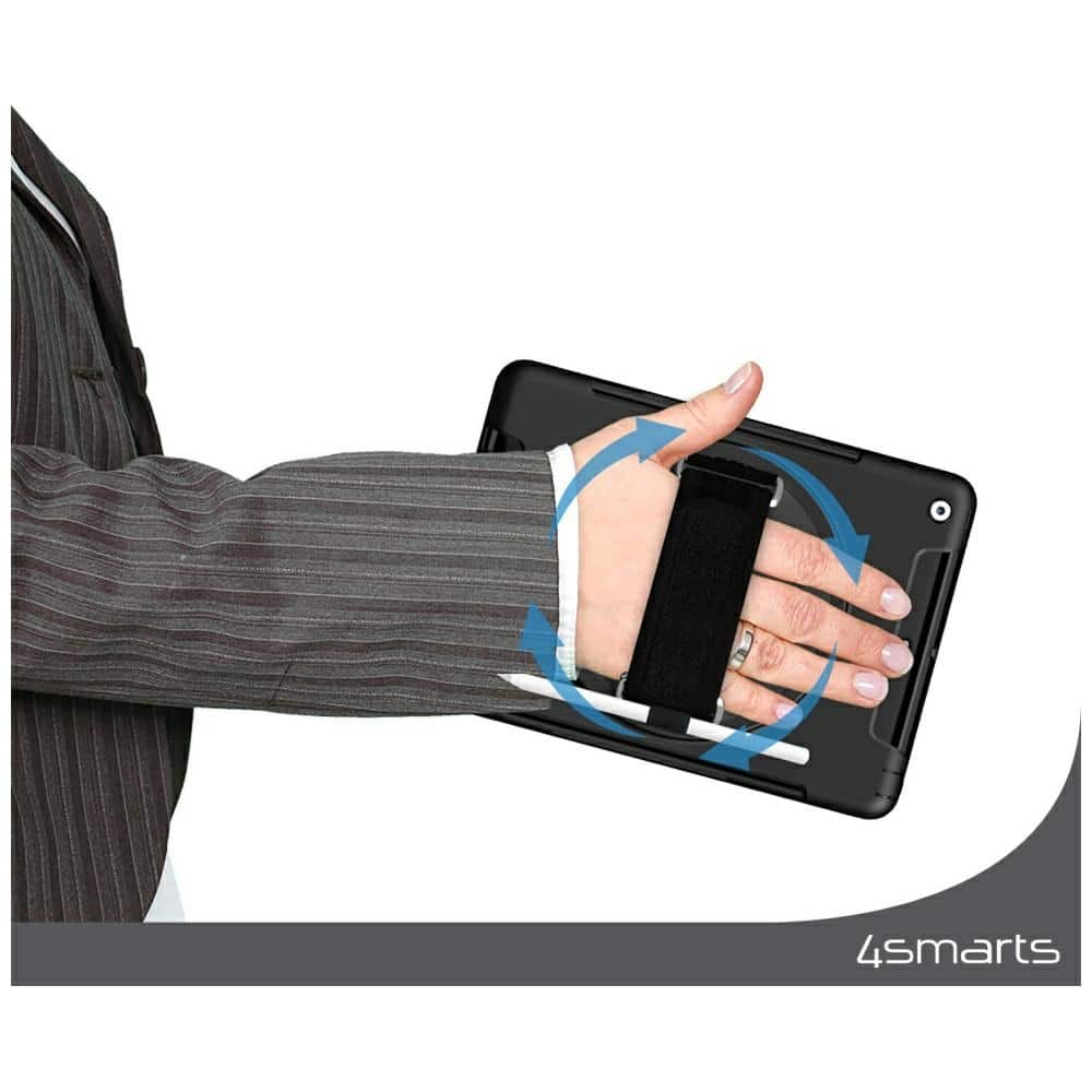 4smarts Rugged Case Grip - θήκη για Samsung Galaxy Tab A9 - Μαύρο - Image 6