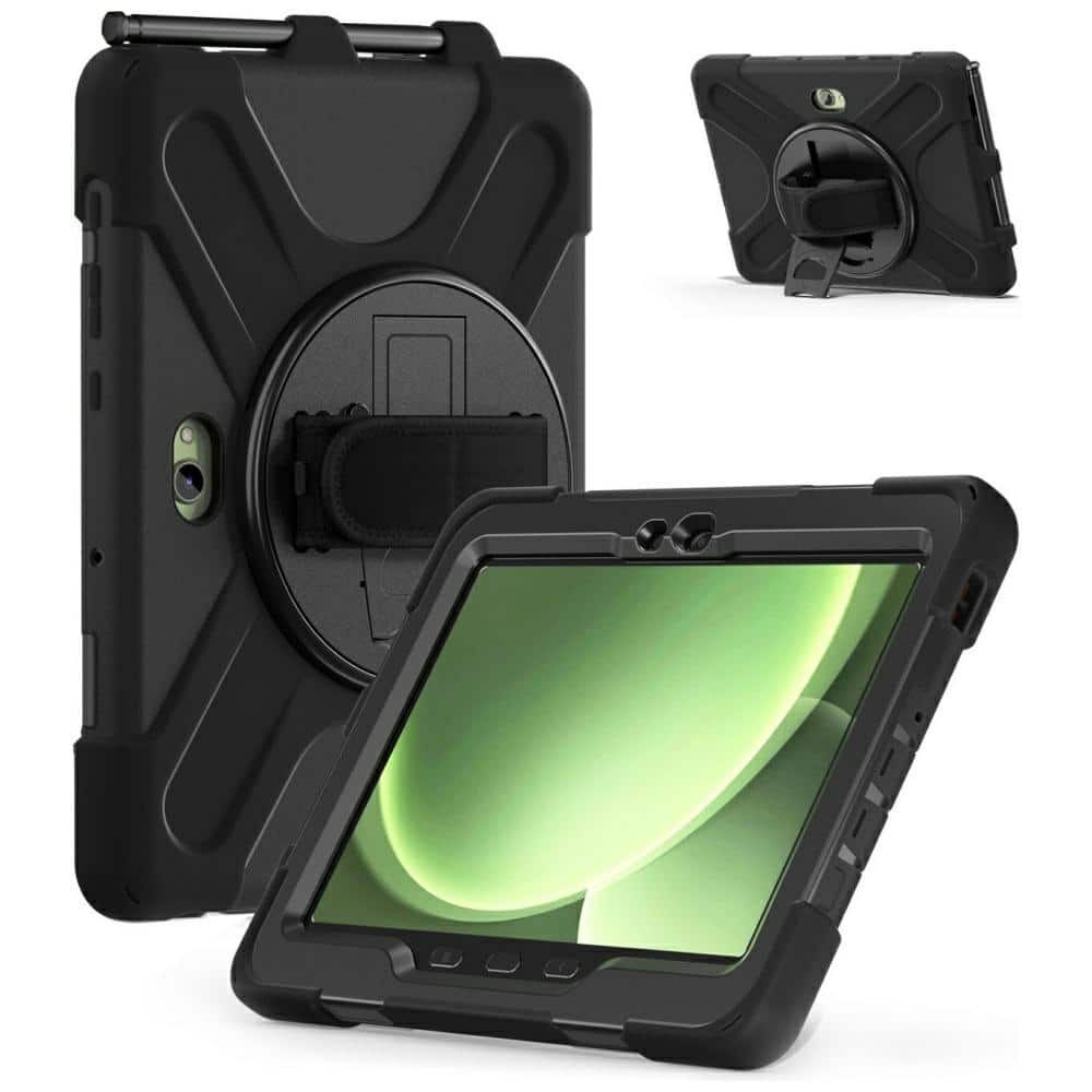 4smarts Rugged Case Grip - θήκη για Samsung Galaxy Tab Active Pro / Active4 Active5 - Μαύρο - Image 2