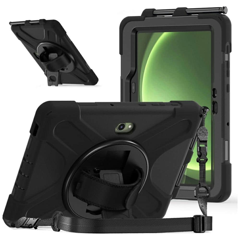 4smarts Rugged Case Grip - θήκη για Samsung Galaxy Tab Active Pro / Active4 Active5 - Μαύρο - Image 6
