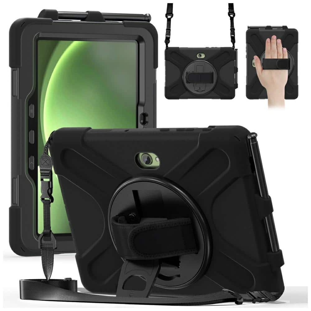 4smarts Rugged Case Grip - θήκη για Samsung Galaxy Tab Active Pro / Active4 Active5 - Μαύρο - Image 7