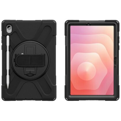 4smarts Rugged Case Grip - θήκη για Samsung Galaxy Tab S11 - Μαύρο