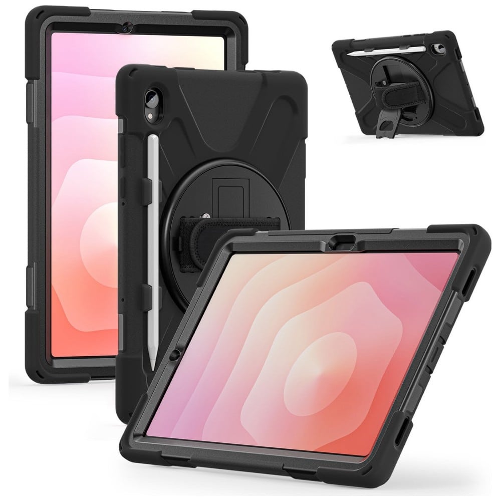 4smarts Rugged Case Grip - θήκη για Samsung Galaxy Tab S11 - Μαύρο - Image 5