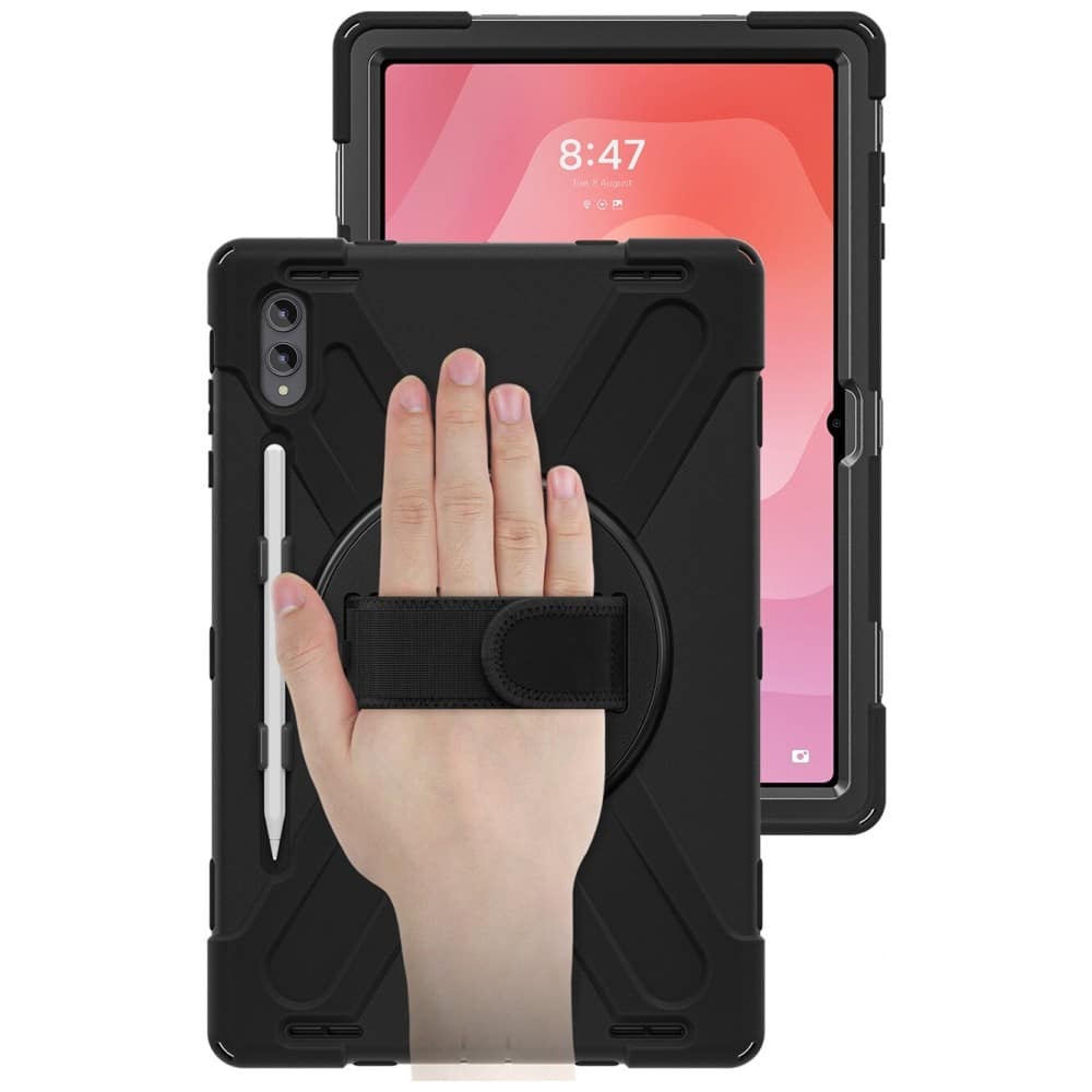4smarts Rugged Grip - θήκη για Samsung Galaxy Tab S11 Ultra - Μαύρο - Image 3