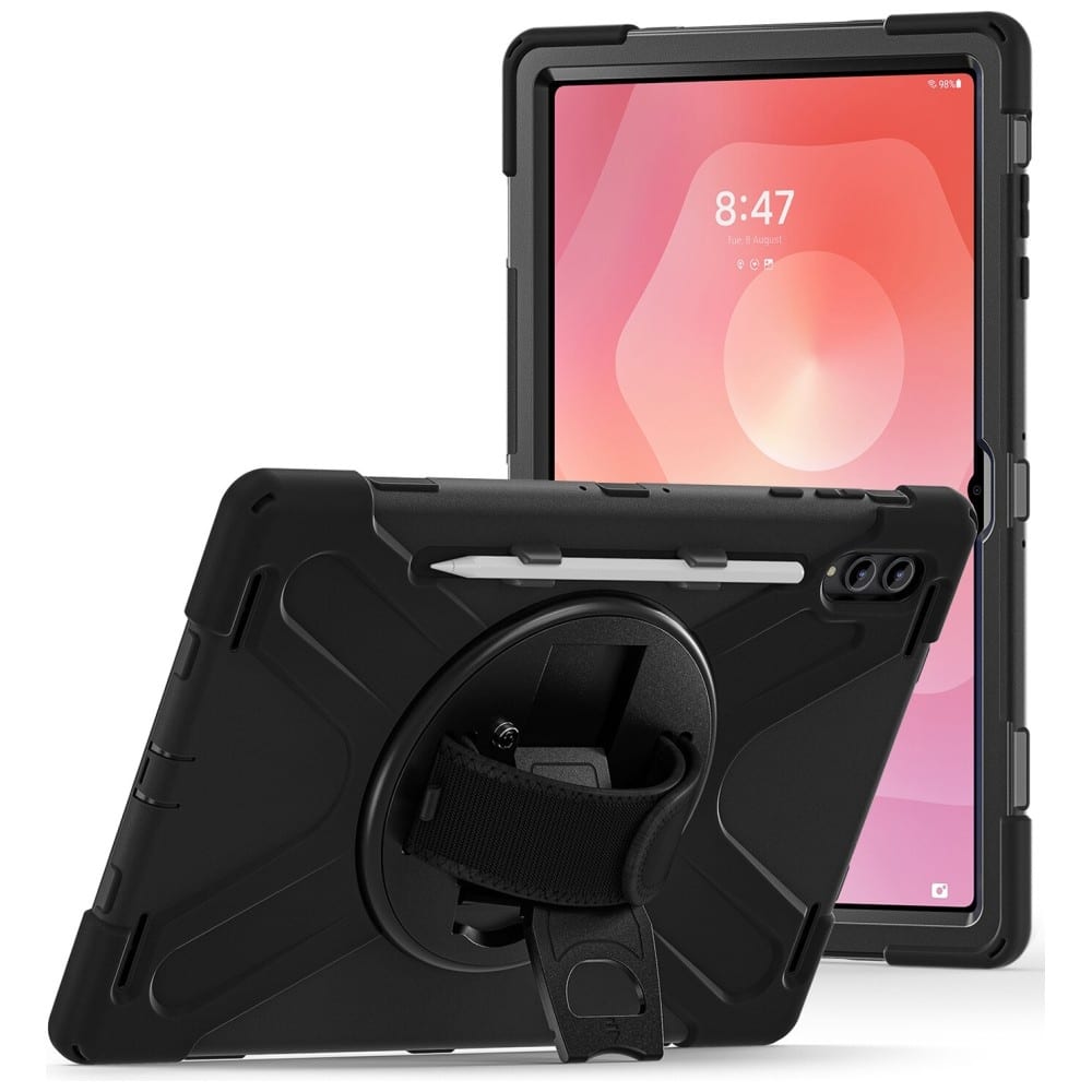 4smarts Rugged Grip - θήκη για Samsung Galaxy Tab S11 Ultra - Μαύρο - Image 5