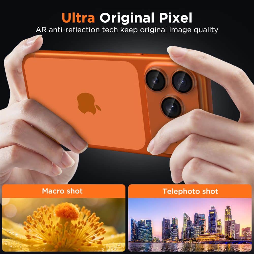TECH-PROTECT ΚΑΜΕΡΑ FIT+ ΓΙΑ IPHONE 17 PRO MAX ΜΑΤ ΔΙΑΦΑΝΕΣ ΚΑΛΥΜΜΑ ΚΑΜΕΡΑΣ - Image 2