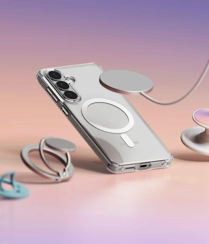 Ringke Fusion Magnetic MagSafe - θήκη για Samsung Galaxy S26+ - Διάφανο - Image 8