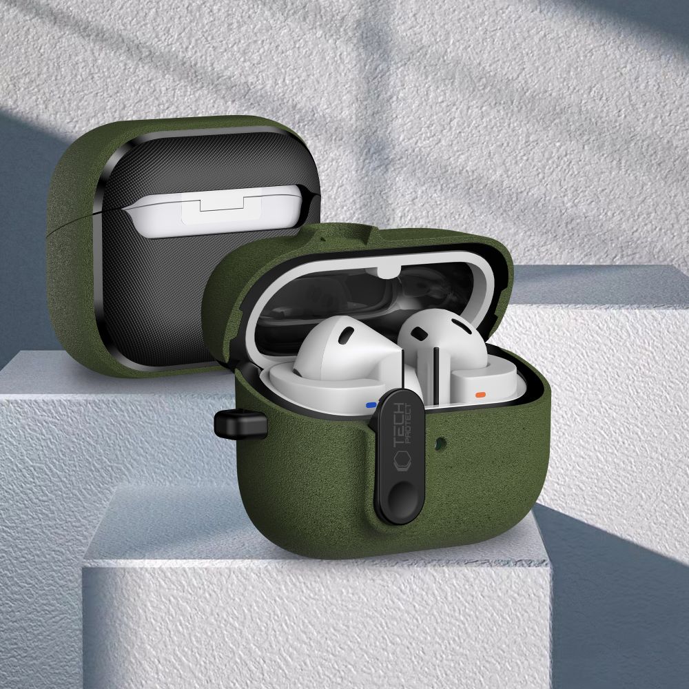 TECH-PROTECT SLIM HOOK SAMSUNG GALAXY BUDS 3 / 3 FE / 3 PRO ΛΑΔΙ ΠΡΑΣΙΝΟ - Image 7