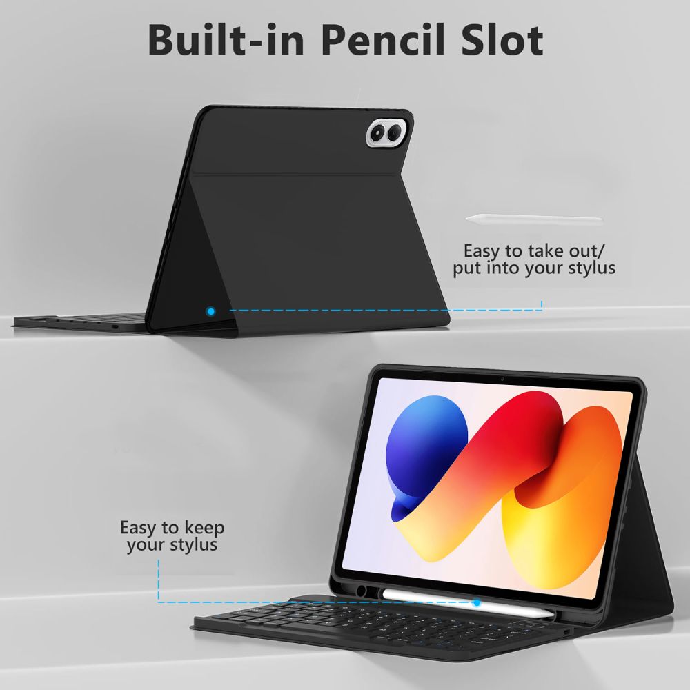 TECH-PROTECT SC PEN - θήκη για Xiaomi Redmi Pad 2 Pro - Μαύρο - Image 5