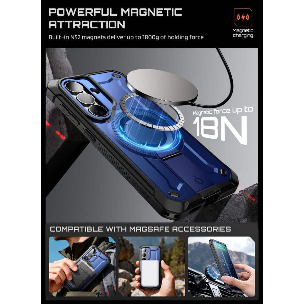 Supcase UNICORN BEETLE PRO - θήκη για Samsung Galaxy S26 - Μπλε - Image 4