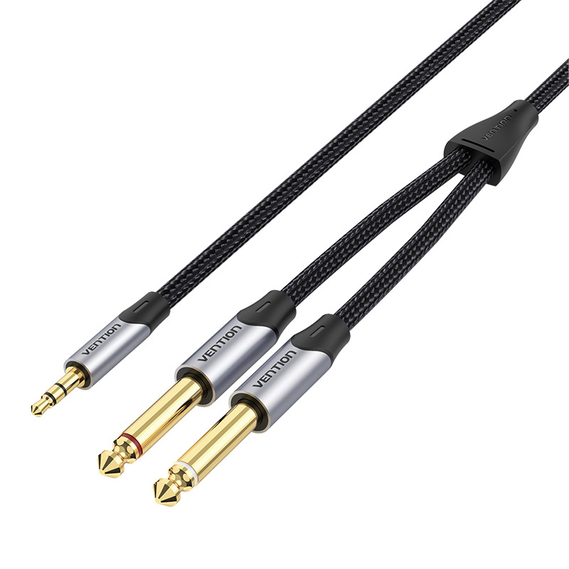 Καλώδιο ήχου mini jack 3.5mm σε 2x jack 6.35mm αρσενικό Vention BARHK 8m - Image 3
