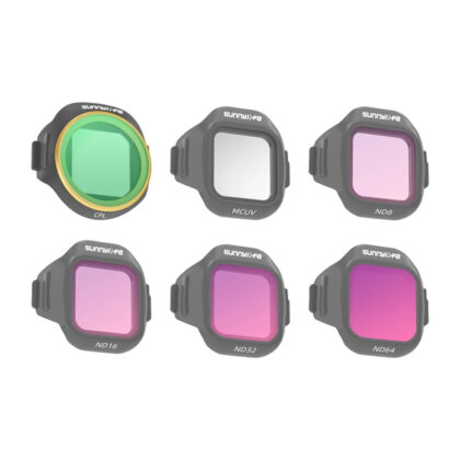 Σετ 6 φίλτρων Sunnylife MCUV + CPL + ND8 + ND16 + ND32 + ND64 για το MINI 5 Pro