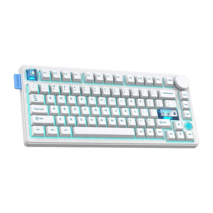 Πληκτρολόγιο ONIKUMA MT706 (λευκό) (QWERTY)