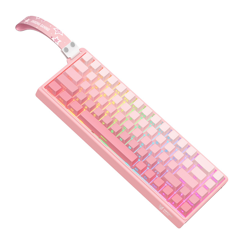 Πληκτρολόγιο ONIKUMA G69 (ροζ) (QWERTY) - Image 4