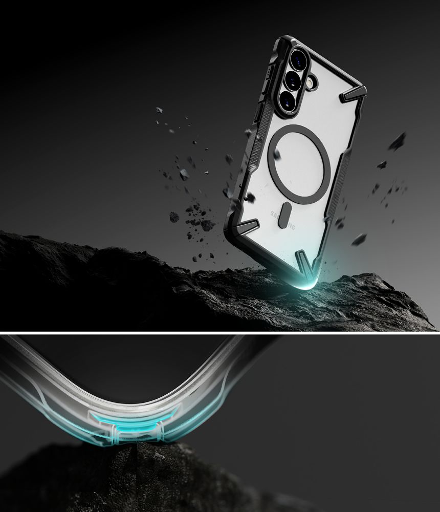 Ringke Fusion X - θήκη για Samsung Galaxy S26+ - Μαύρο - Image 8
