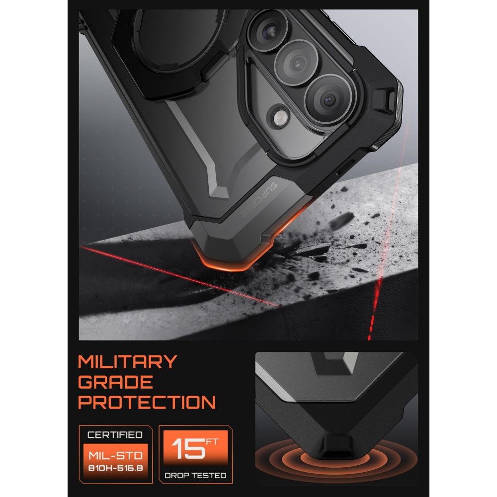Supcase UB GRIP - θήκη για Samsung Galaxy S26 - Μαύρο - Image 5