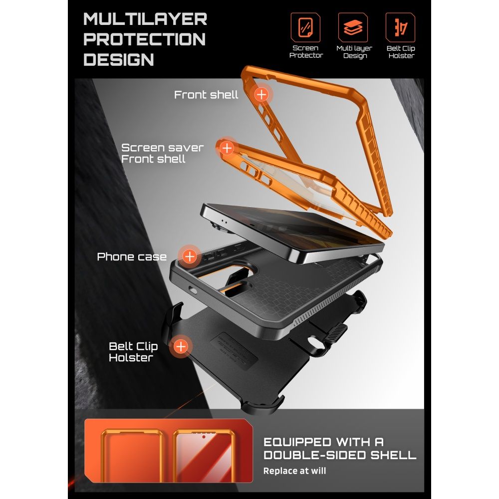 Supcase UNICORN BEETLE PRO - θήκη για Samsung Galaxy S26 Ultra - Πολύχρωμο - Image 5