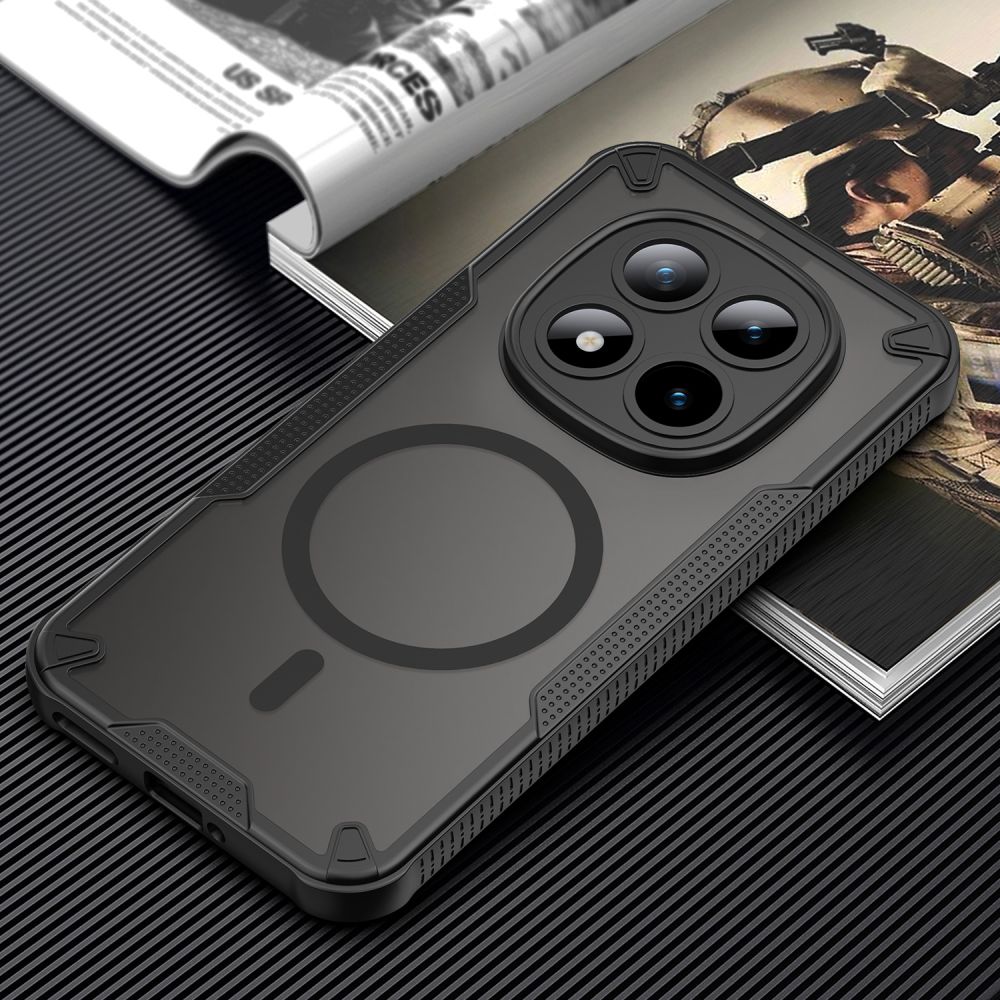 TECH-PROTECT RUGGED SHIELD MAGSAFE - θήκη για Xiaomi Poco M8 Pro / Redmi Note 15 Pro+ Plus 5G - Μαύρο - Image 5