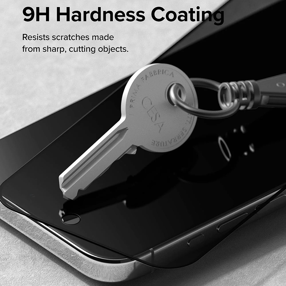 Ringke - Σκληρυμένο γυαλί - iPhone 15 Pro Max - Απόρρητο - Image 6