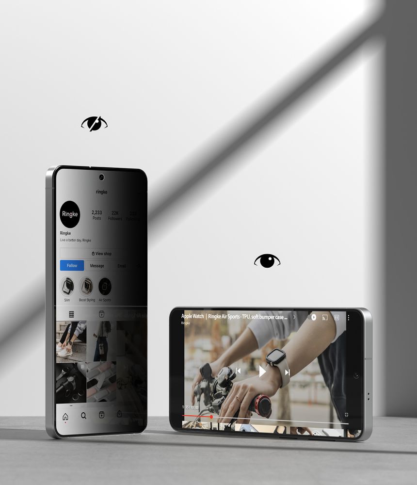 Ringke Easy Slide - θήκη για Samsung Galaxy S26+ - Διάφανο - Image 6