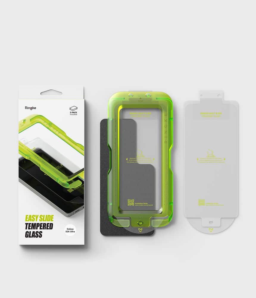 RINGKE EASY SLIDE 2-PACK ΑΠΟ ΣΚΛΗΡΟ ΓΥΑΛΙ GALAXY S26 ULTRA CLEAR - Image 6