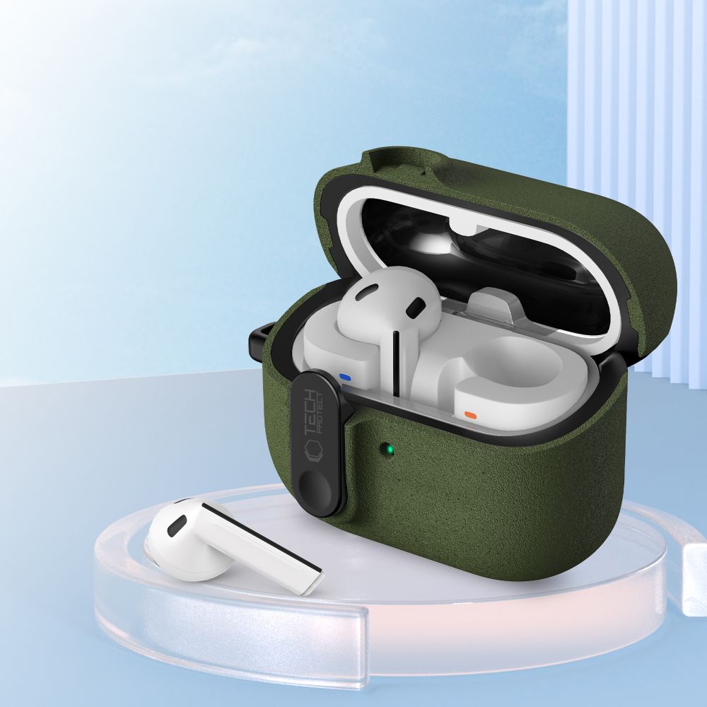TECH-PROTECT SLIM HOOK SAMSUNG GALAXY BUDS 3 / 3 FE / 3 PRO ΛΑΔΙ ΠΡΑΣΙΝΟ - Image 6