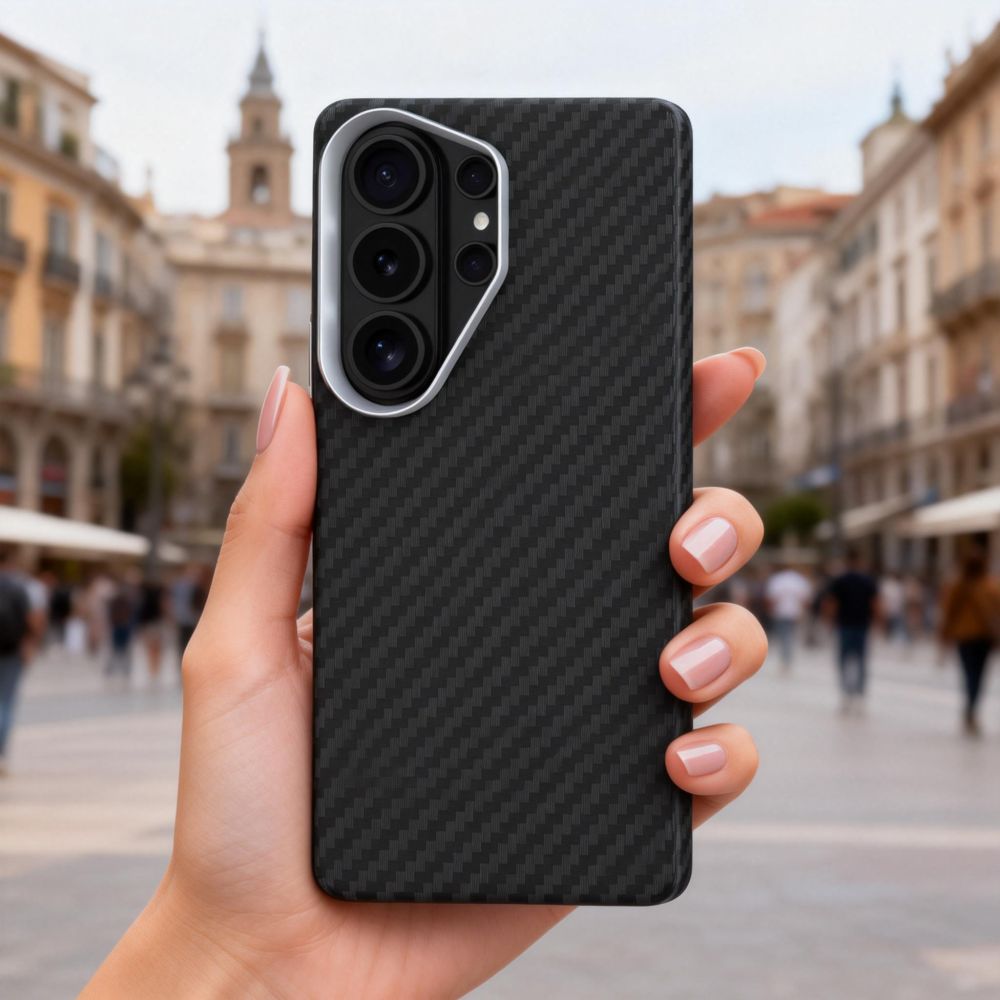 TECH-PROTECT ION CARBON - θήκη για Samsung Galaxy S26 Ultra - Μαύρο - Image 6