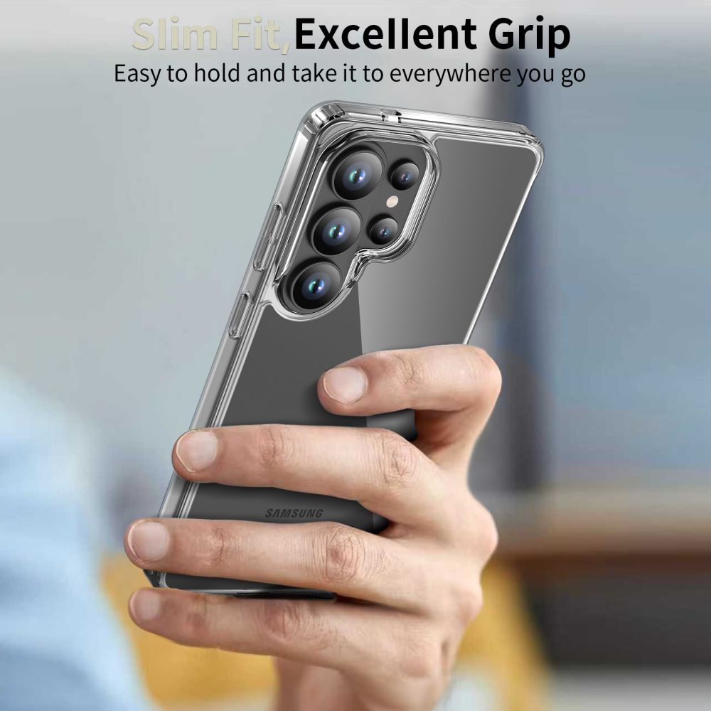 TECH-PROTECT FLEXAIR HYBRID - θήκη για Samsung Galaxy S26 Ultra - Διάφανο - Image 6