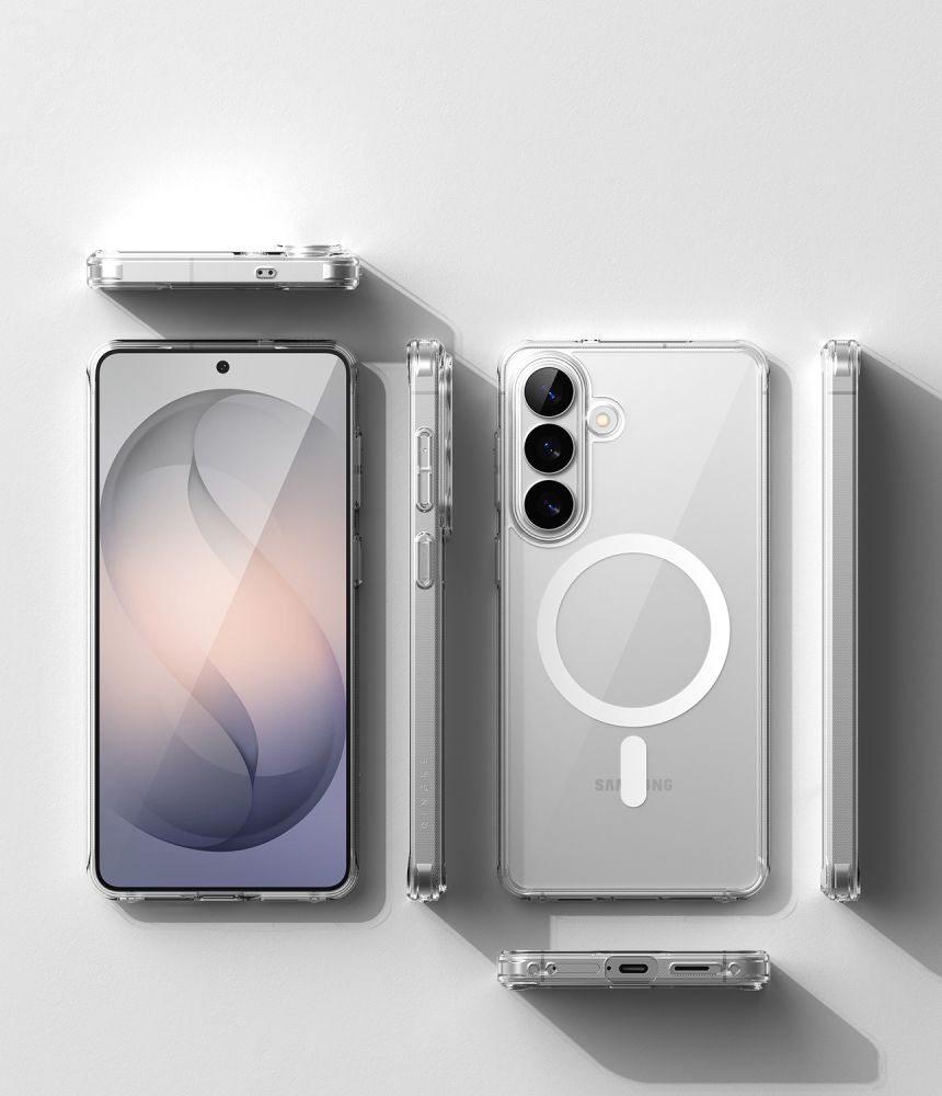 Ringke Fusion Magnetic MagSafe - θήκη για Samsung Galaxy S26+ - Διάφανο - Image 4