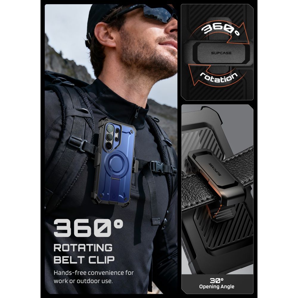 Supcase UNICORN BEETLE PRO - θήκη για Samsung Galaxy S26 Ultra - Μπλε - Image 7