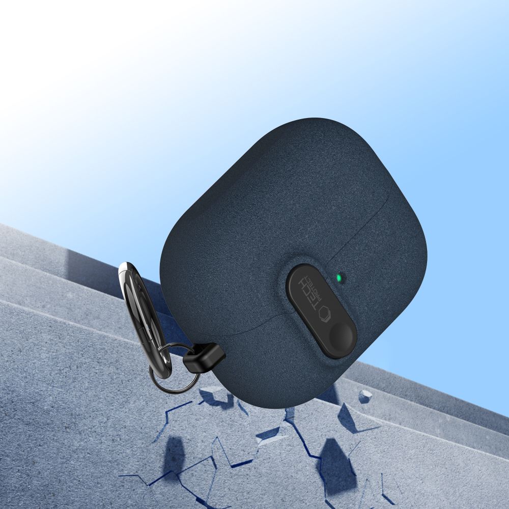 TECH-PROTECT SLIM HOOK SAMSUNG GALAXY BUDS 3 / 3 FE / 3 PRO FLUFFY BLUE - Image 7