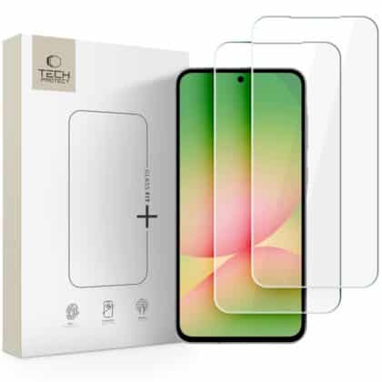 Σκληρυμένο γυαλί TEMPERED GLASS TECH-PROTECT FIT+ Συσκευασία 2 τεμαχίων για GALAXY A37 / A57 5G ΔΙΑΦΑΝΕΣ