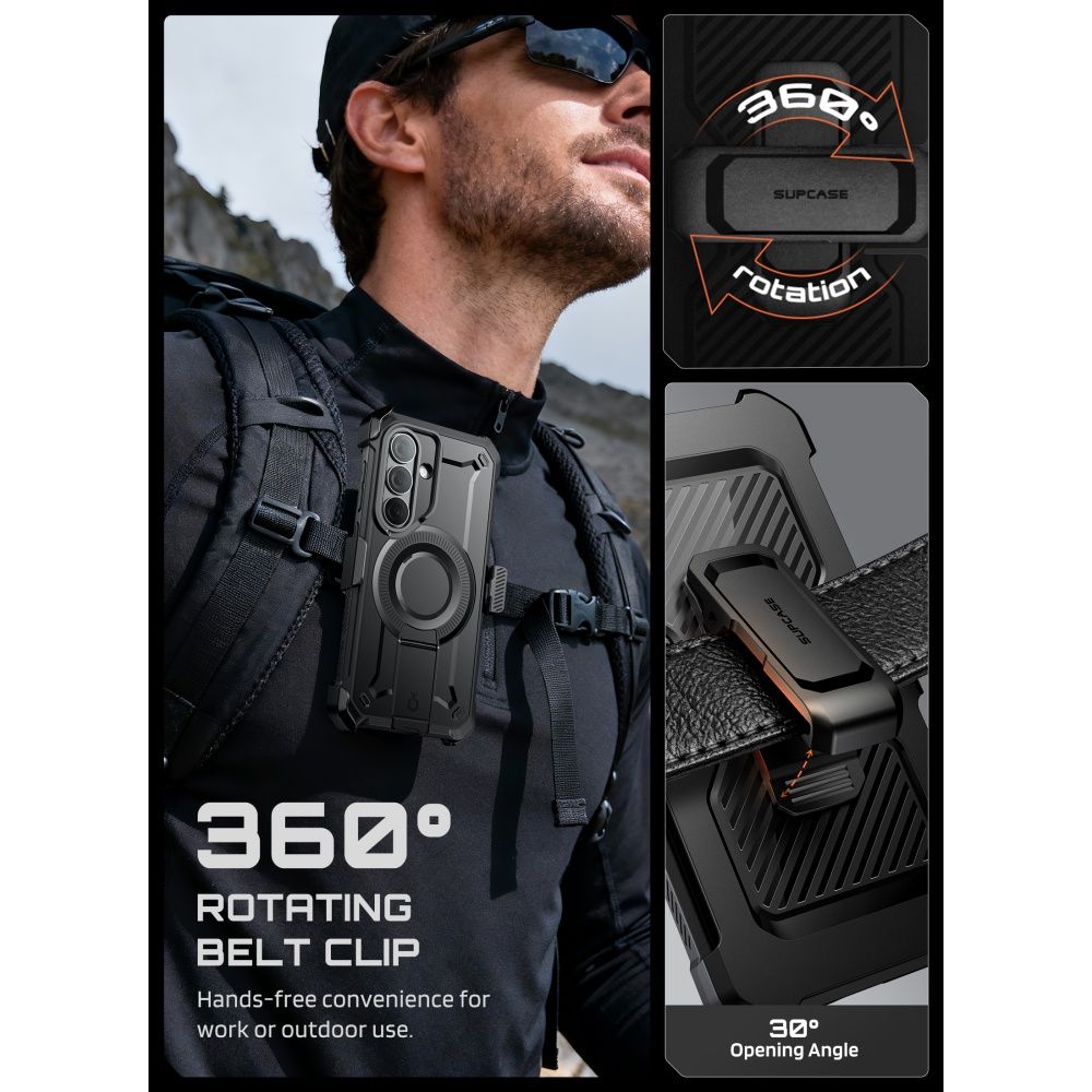Supcase UNICORN BEETLE PRO - θήκη για Samsung Galaxy S26 - Μαύρο - Image 7