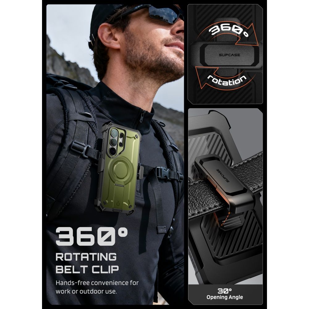 Supcase UNICORN BEETLE PRO - θήκη για Samsung Galaxy S26 Ultra - Πράσινο - Image 7