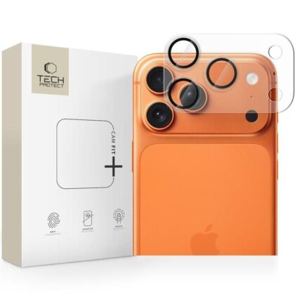 Προστατευτική Κάμερα TECH-PROTECT FIT+ για iPhone 17 Pro, Ματ, Διαφανής