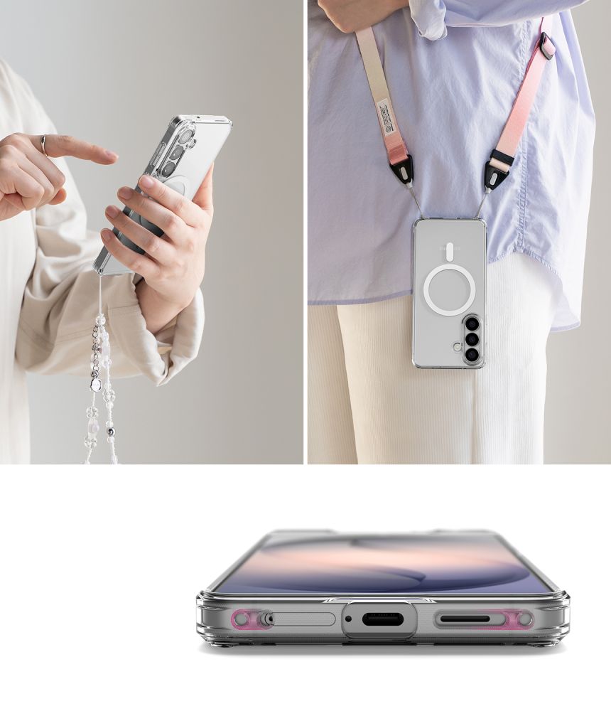 Ringke Fusion Magnetic MagSafe - θήκη για Samsung Galaxy S26+ - Διάφανο - Image 6
