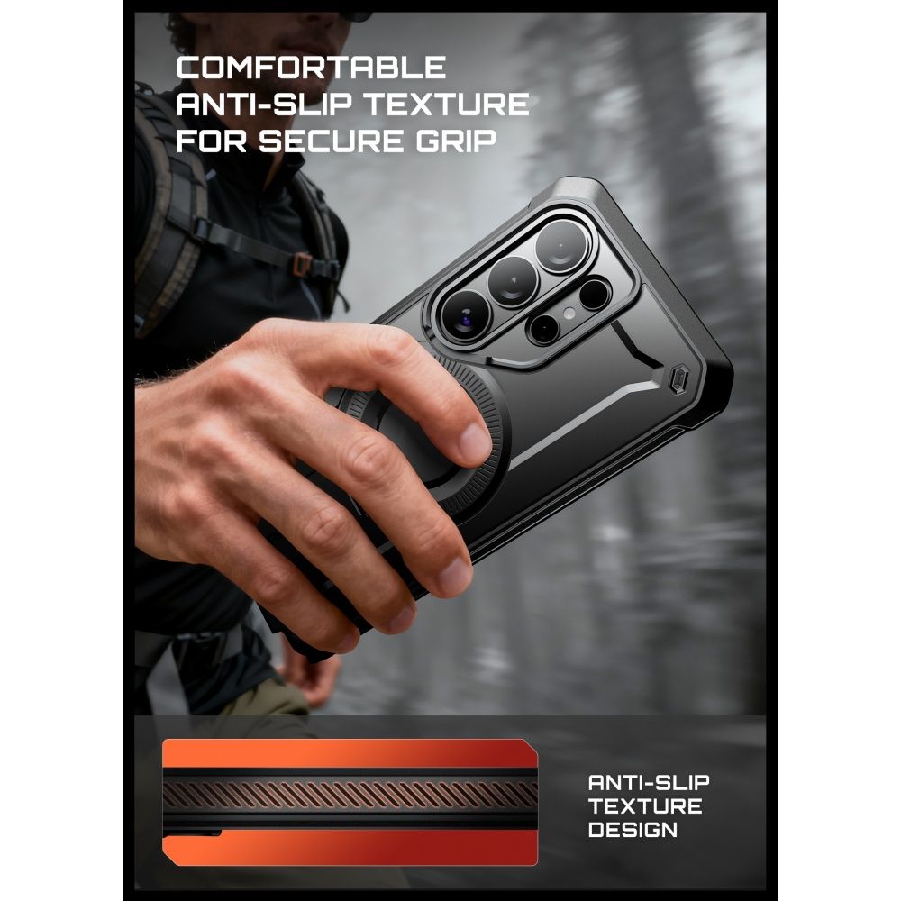 Supcase UNICORN BEETLE PRO - θήκη για Samsung Galaxy S26 Ultra - Μαύρο - Image 8