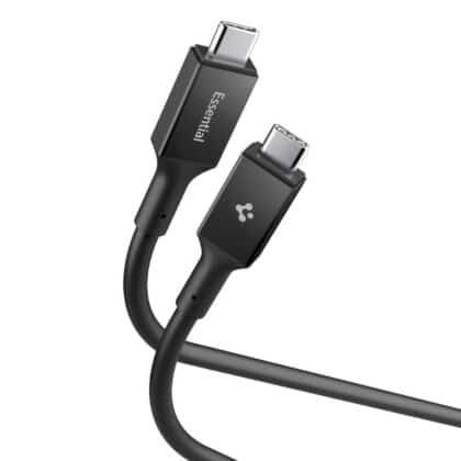 SPIGEN EB24012CC ΚΑΛΩΔΙΟ ΤΥΠΟΥ-C 240W 120CM ΜΑΥΡΟ