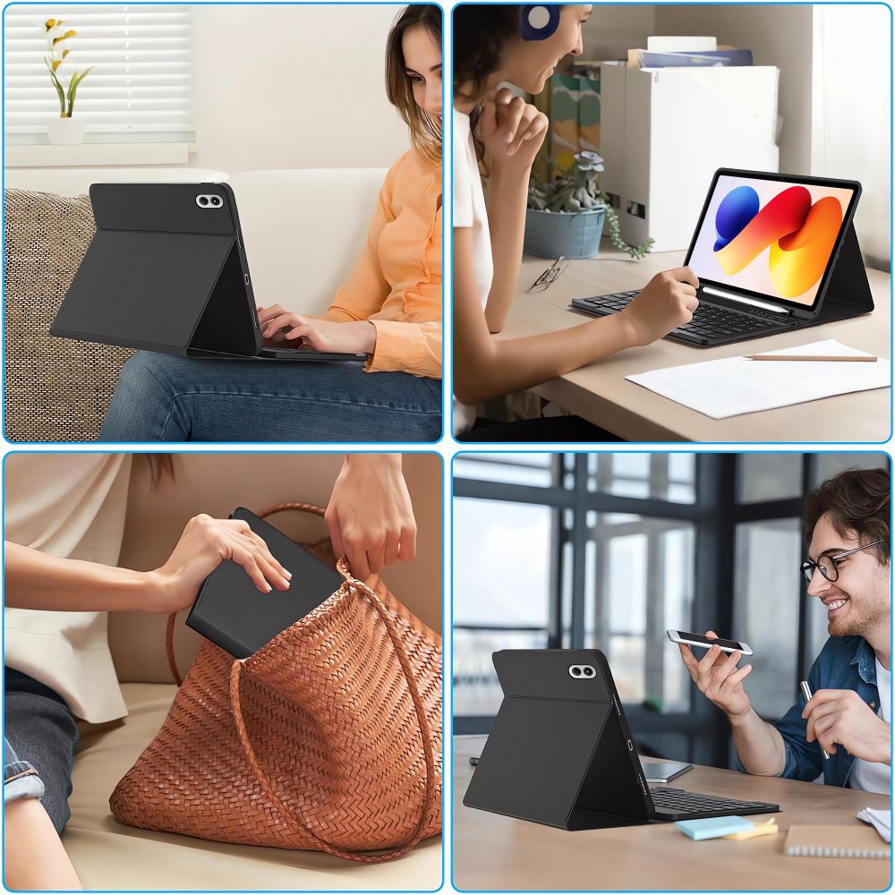 TECH-PROTECT SC PEN - θήκη για Xiaomi Redmi Pad 2 Pro - Μαύρο - Image 7
