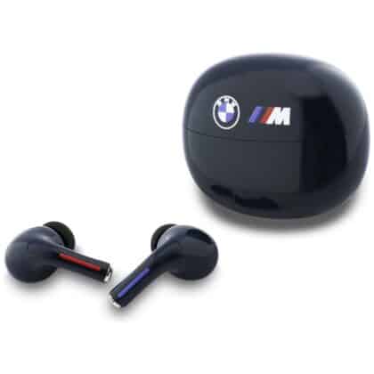 Ακουστικά Bluetooth TWS με τυπωμένο λογότυπο BMW μπλε σκούρο