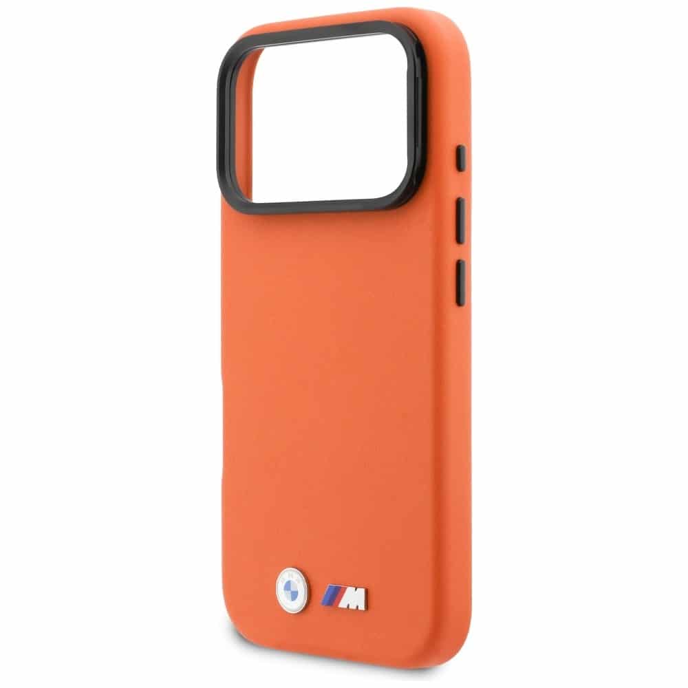 Θήκη BMW M Metal Logo MagSafe για iPhone 17 Pro πορτοκαλί - Image 6