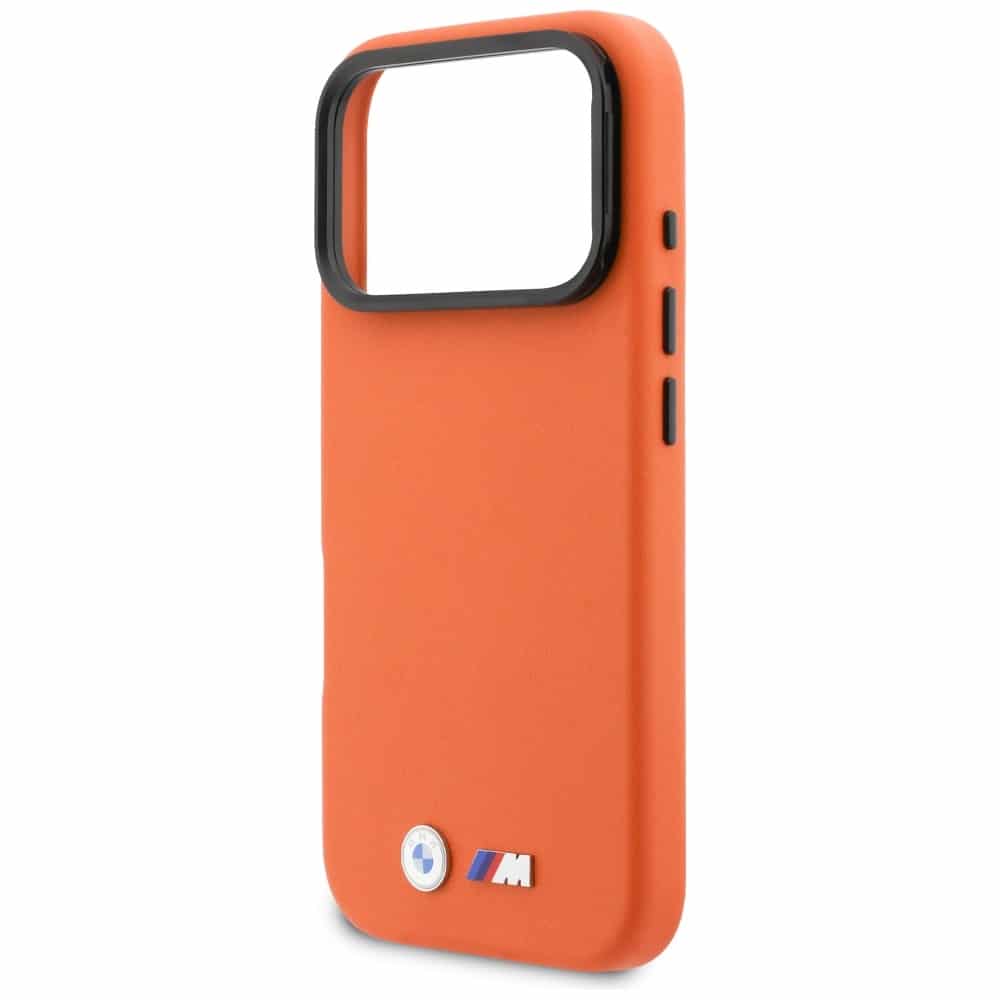 Θήκη BMW M Metal Logo MagSafe για iPhone 17 Pro Max πορτοκαλί - Image 6