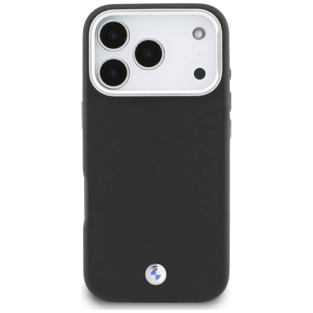 Θήκη MagSafe με μεταλλικό λογότυπο BMW M Sign για iPhone 17 Pro, μαύρη - Image 3