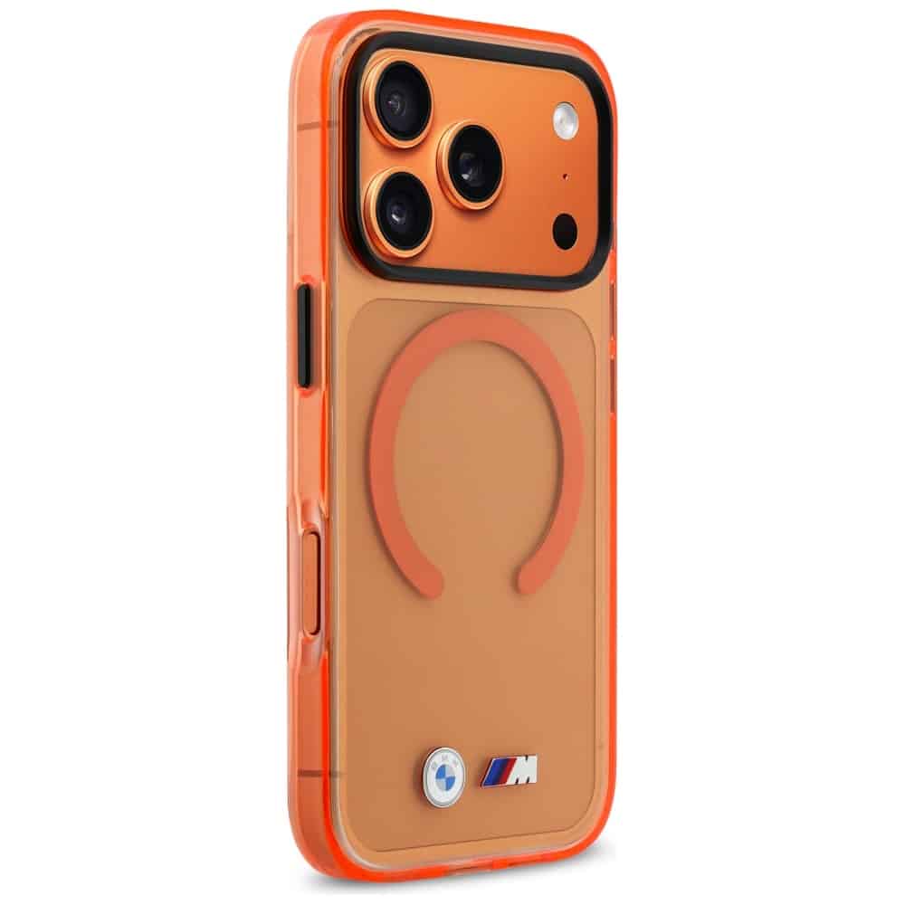 Θήκη BMW M IML Metal Logos MagSafe για iPhone 17 Pro Πορτοκαλί - Image 4