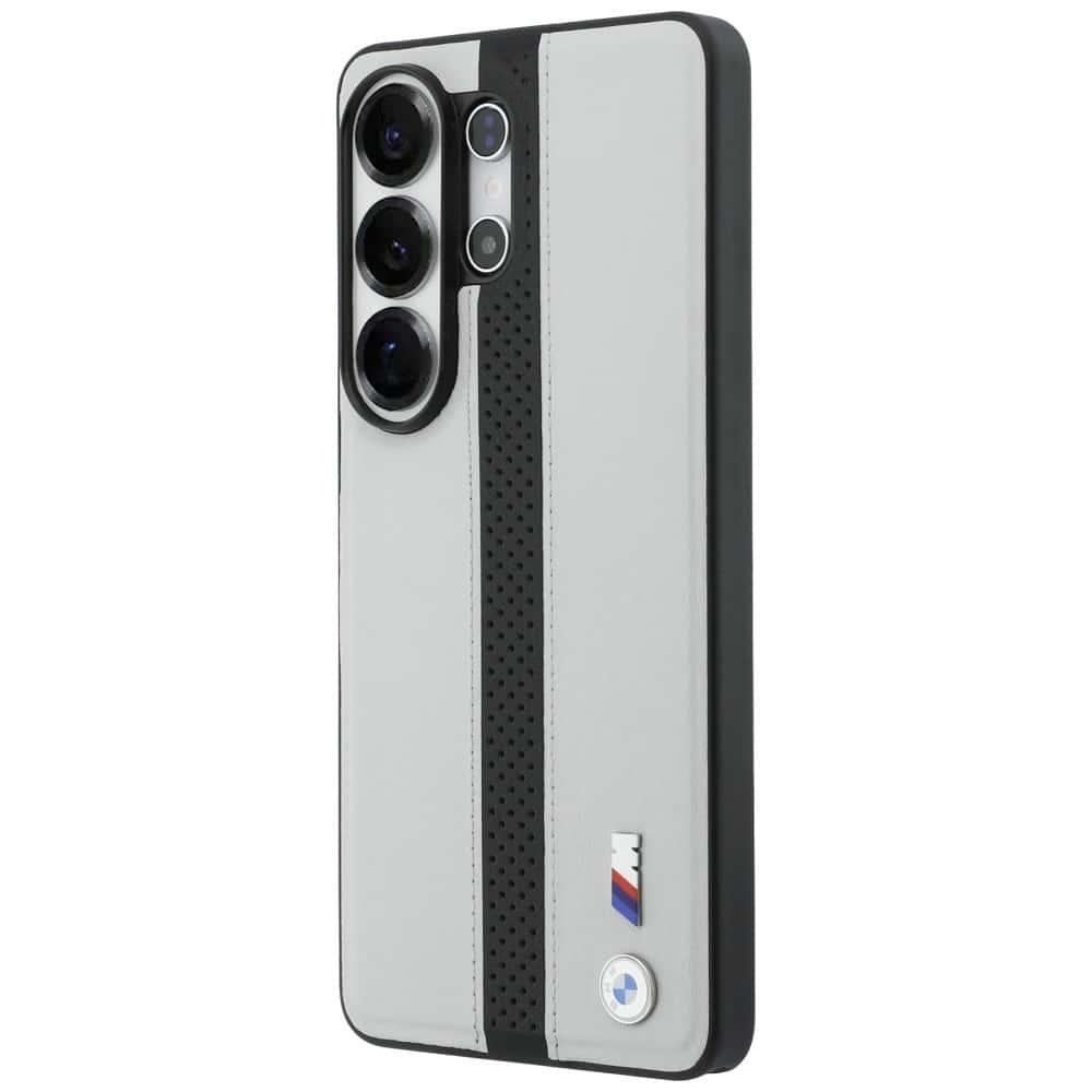 Θήκη BMW με διάτρητη ρίγα και λογότυπο MagSafe για Samsung Galaxy S26 Ultra γκρι - Image 2
